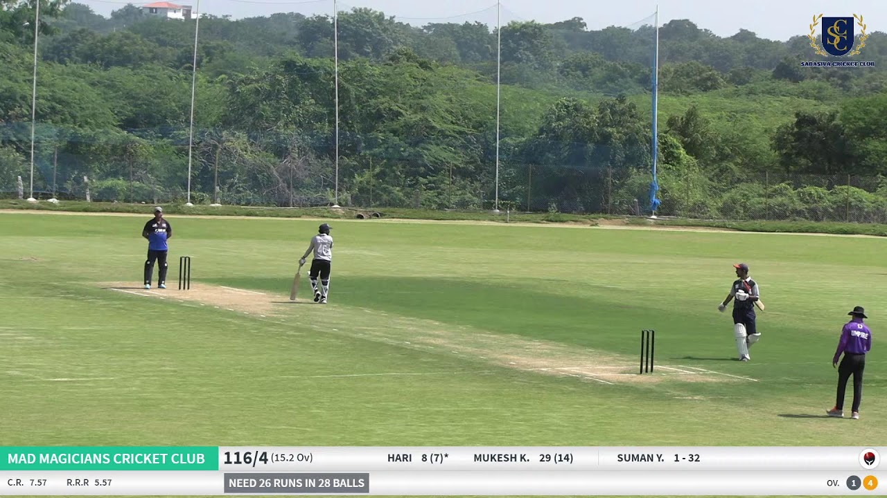 SCPL T- 20 | MAD MAGICIANS CRICKET CLUB vs Fab 11 SCPL