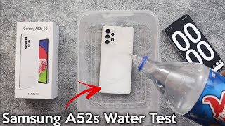 Samsung Galaxy A52s Water Test | Samsung  Galaxy A52s Durability Test in Hindi