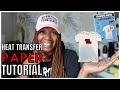 Learn How To Use *PPD Heat Transfer Paper* With Your Heat Press | Super Easy & Beginner Friendly!