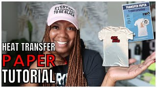 Learn How To Use *PPD Heat Transfer Paper* With Your Heat Press | Super Easy & Beginner Friendly!