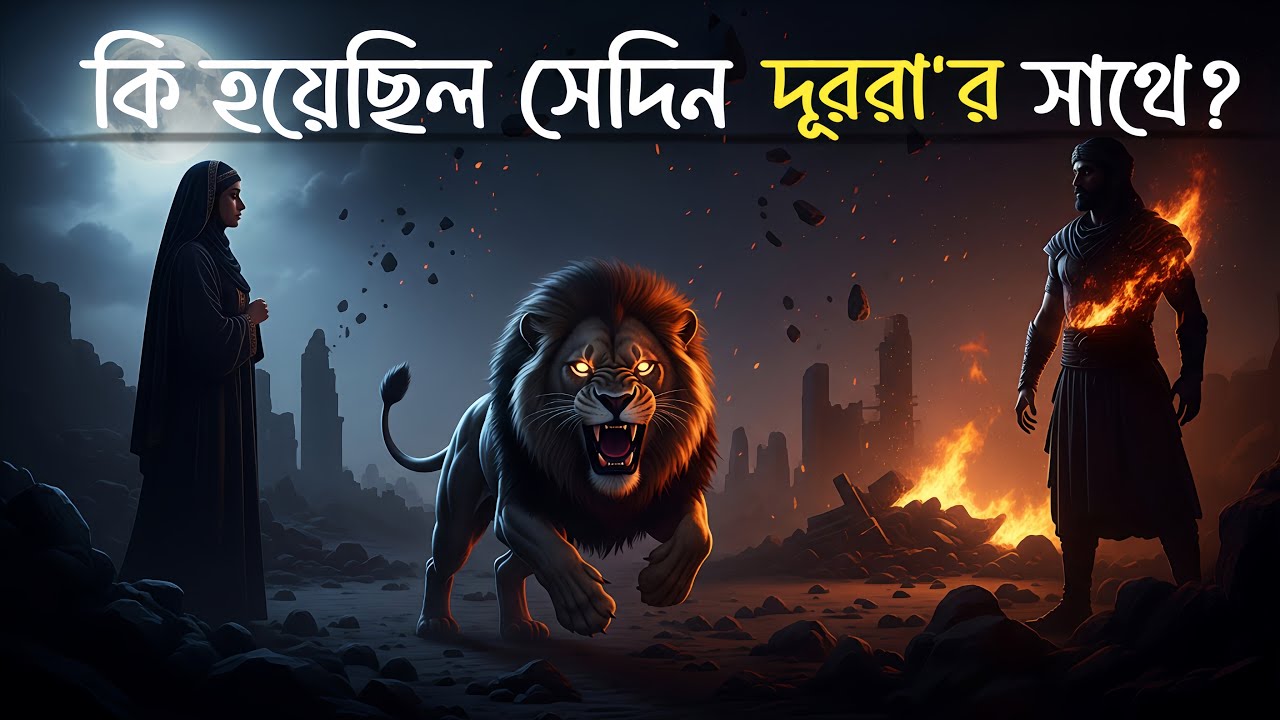 আবু লাহাবের ভয়ংকর পরিণতি | সিংহের আক্রমণ ও কন্যা ধুরার ঈমানী গল্প | Islamic History