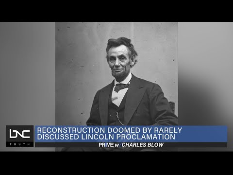 Abraham Lincoln Issued Proclamation of Amnesty and Reconstruction