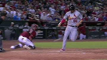 STL@ARI: Wong lines a double over Peralta for lead