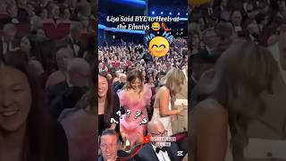 “Lisa SHOCKS Everyone at the Emmys… She Took Off Her Shoes 😱🔥” #lisa #lalisa #fyp #shorts #blink