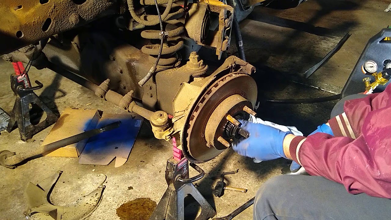 Ford Ranger front axle teardown YouTube