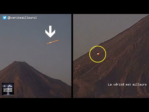 Vidéo: Un OVNI Ressemblant à Une Météorite A Survolé Le Volcan Turrialba En éruption. Vue Alternative