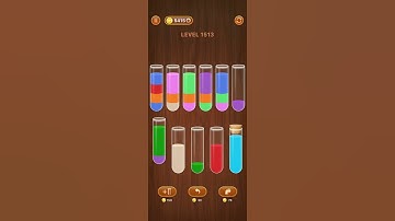 Sort Em All -- Water Puzzle Game |Level-1513 | #sortemall #gamesplay #youtube #shorts #viral