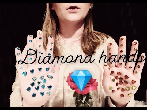[ASMR] Mains de Diamants ~ Diamond Hand ~ Rhineston Hands ~ Intense tapping