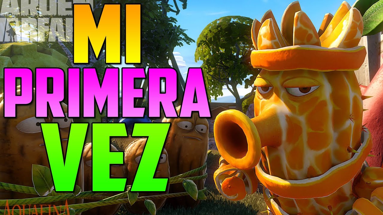 MI PRIMERA VEZ!! - Plantas vs Zombies Garden Warfare Gameplay - YouTube