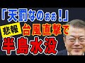 K国「天罰なのぉぉ！」史上最悪の台風に酷似したバービーが首都圏直撃でヤバいことに・・・