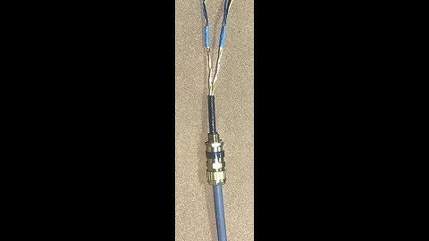 Preparing an intrinsically safe cable -  Part 4