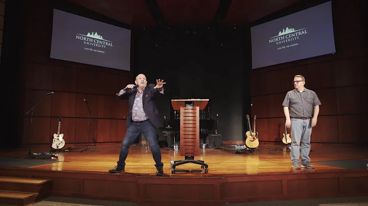 Gary Zelesky at North Central University's Chapel