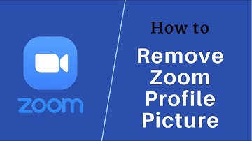 How to Remove Zoom Profile Picture on Mobile Phone 2021