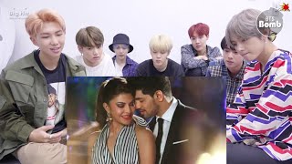 BTS reaction to bollywood songs|GF BF -Jacaqueline fernandez, Sooraj pancholi|BTS reaction to India|