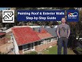 Painting Roof &amp; Exterior Walls | Step-by-Step Guide | Project O | with Dulux