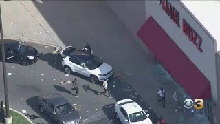 Pennsylvania Gov. Tom Wolf Tours Damage After Weekend Of Violence, Looting In Philadelphia