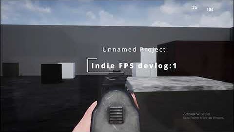 Indie FPS devlog 1