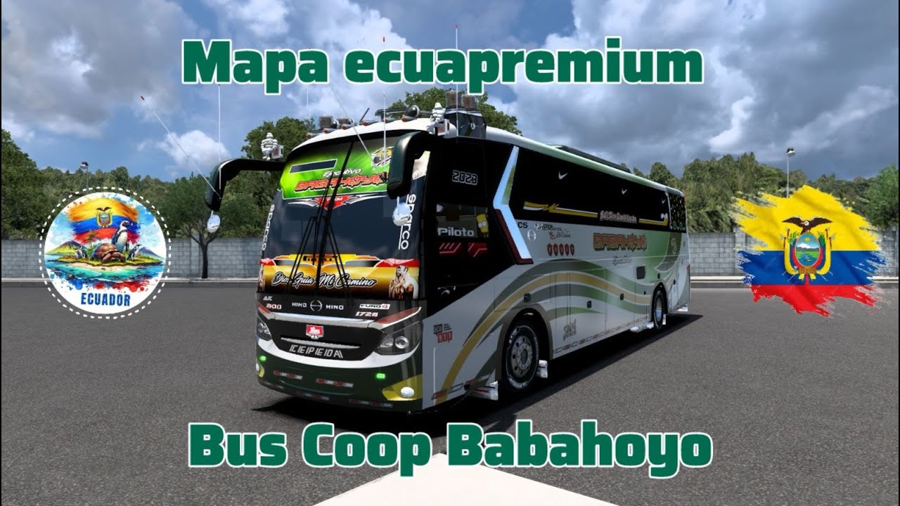 BUS COOP BABAHOYO  -  QUEVEDO. -  TERMINAL BABAHOYO  -  EN MAPA ECUAPREMIUM