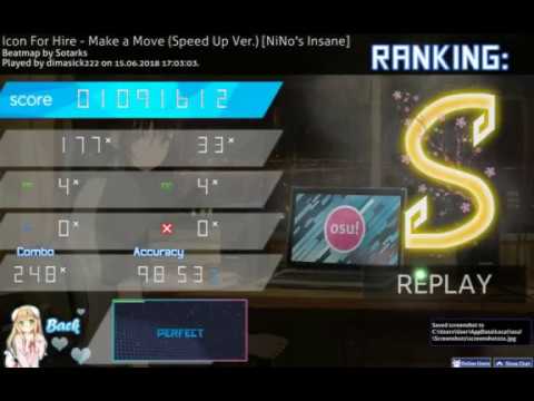 Make A Move Speed Up Ver NiNo S Insane 133pp OSU 