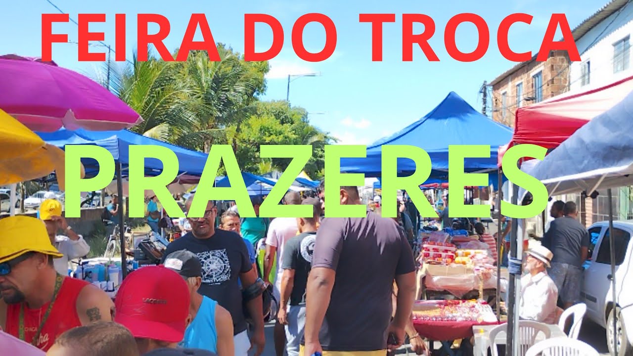 FEIRA DO TROCA TROCA DE JABOATÃO DOS GUARARAPES, BAIRRO DE PRAZERES 