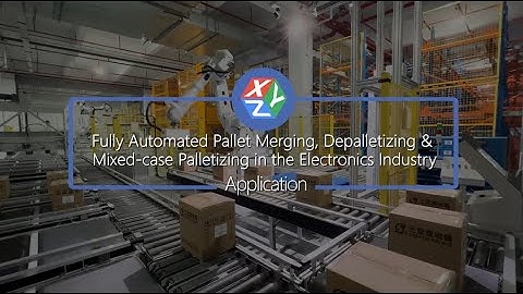 Case Study | Depalletizing & Mixed Case Palletizing for an Electronics Manufacturer