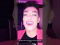 James Charles singing Taste by Tyga