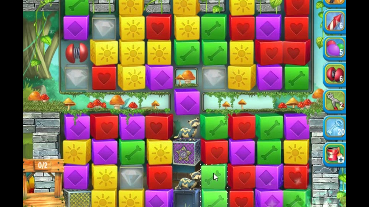 Pet Rescue Saga, Pet Island, 15th February 2017, level 4 😈 ►TOBIAS DEAMON◄