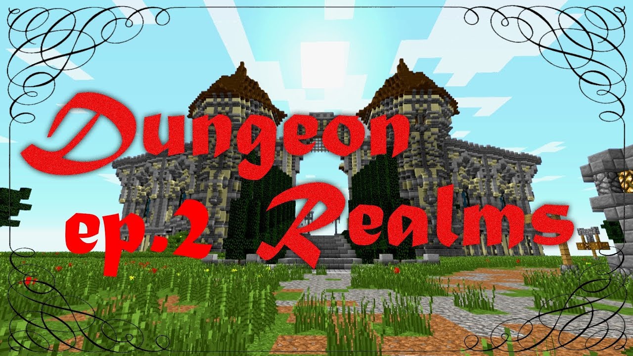 Dungeon Realms - Ep.2 - Flaming Poop Pancakes - Minecraft MMO