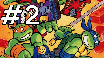 Teenage Mutant Ninja Turtles 2 The Arcade Game Part 2 - NES