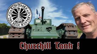 Dr Klovekorn's Churchill tank #militaryhistory