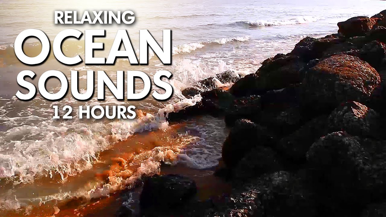 Ocean Sounds for Relax, Sleep, Stress Relief, Insomnia, Study, 10 Hours