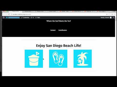 Adding a WordPress
