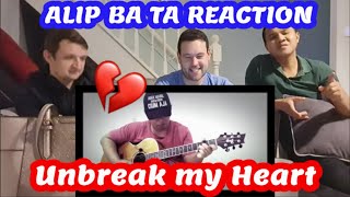 Alip Ba Ta - Unbreak my Heart Reaction ❤ 🇲🇨