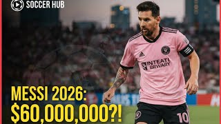 Messi’s 2026 Inter Miami Salary Revealed — $20 Million Per Year?!