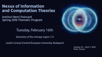 Geometry of the entropy region 1/3