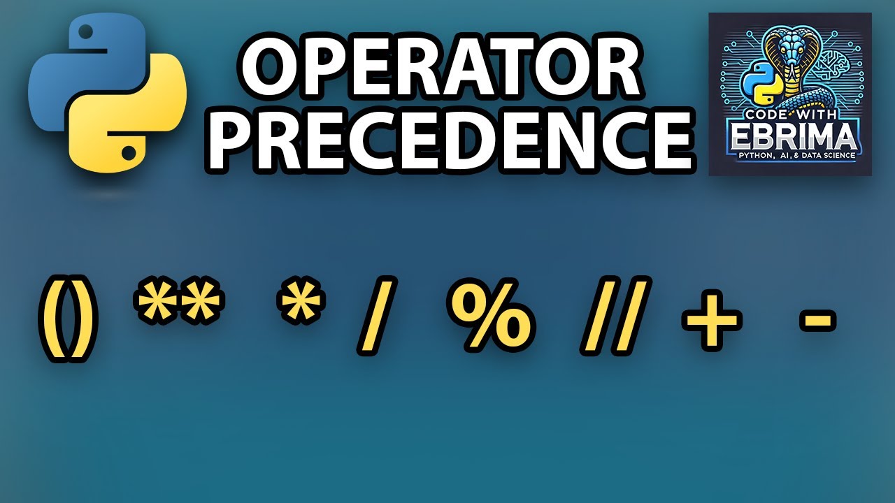 Operator Precedence in Python Explained: Parentheses, Exponents ...