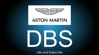 How to correctly pronounce - DBS. (Aston Martin car)