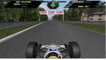 F1 Challenge VB 1989 Coloni Monza Onboard Lap