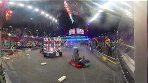 FRC Einstein 2025 Final 1 - 360 Driver Station POV | Orbit 1690