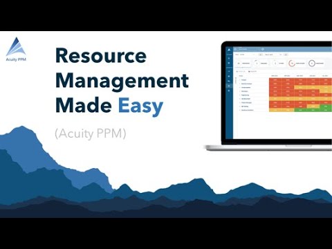 Resource Management Made Easy With Acuity PPM Social Video