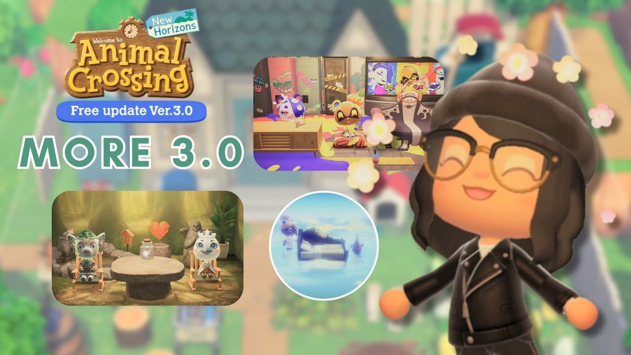 Part 2 First Look at ACNH Ver.3.0 Update 🏝  Let's Play Animal Crossing New Horizons