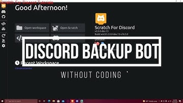 How To Make Discord Backup Bot WITHOUT CODING