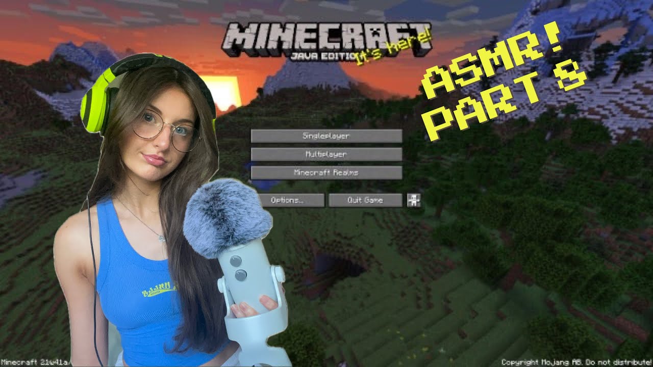 ASMR 1+ hour Relaxing Minecraft Gameplay🌾 (PS5 controller sounds, whispering, Minecraft music)