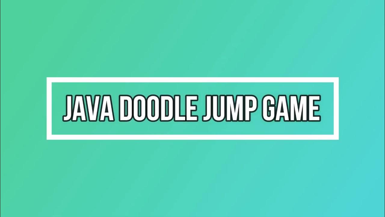 Simple Doodle Jump in Java Free Source Code