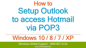 How to Setup Outlook to Access Hotmail via POP3