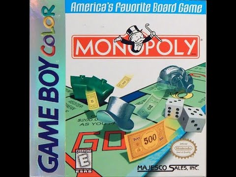 Monopoly (Game Boy Color) - Game Play - YouTube