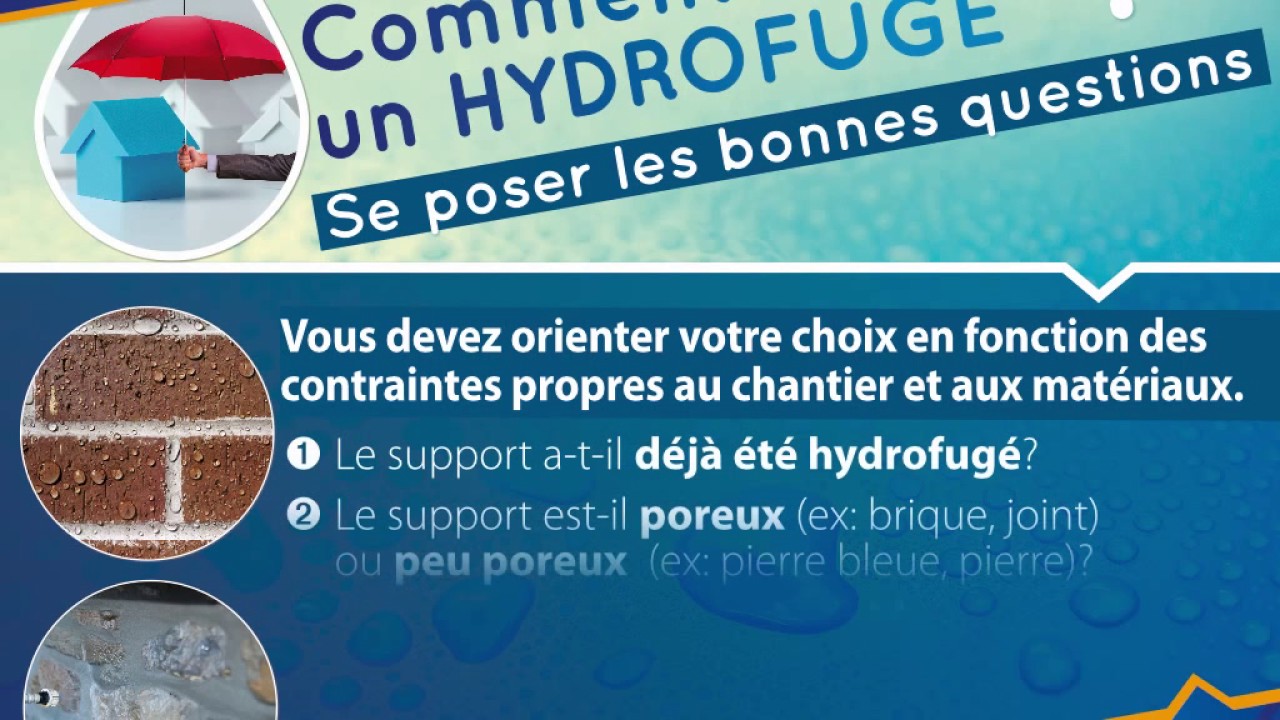 Qu'est-ce qu'un hydrofuge?