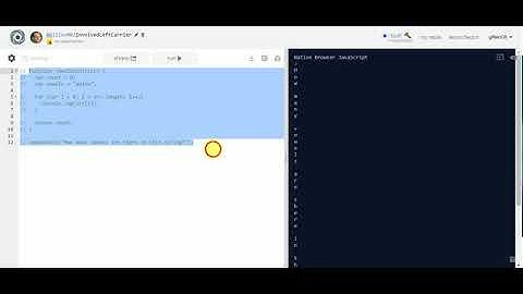 Javascript Challenges - Count the number of vowels in a string