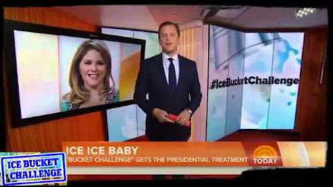 President George W  Bush takes Ice Bucket Challenge