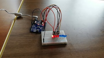 ARDUINO İLE YÜRÜYEN IŞIK DEVRESİ